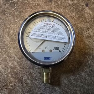 Stainless Steel | WIKA | Industrial Pressure Gauge